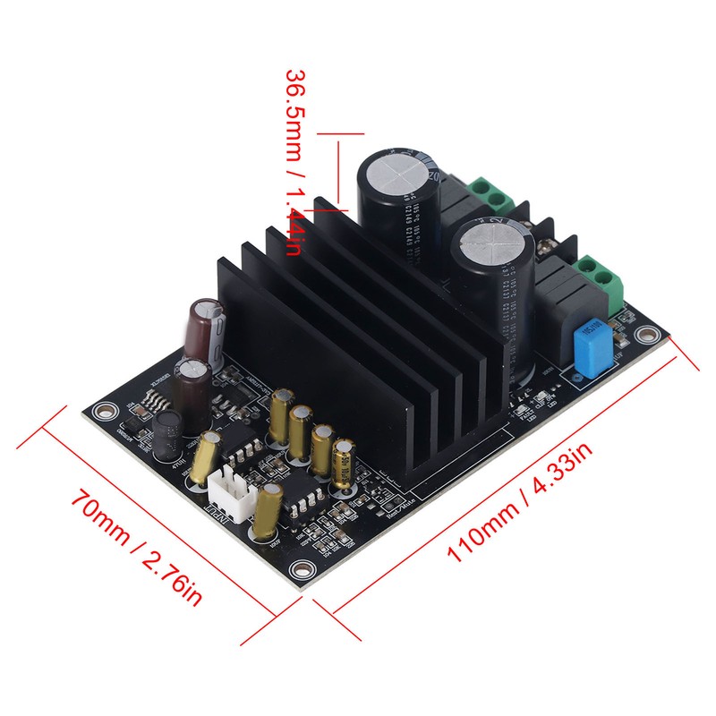 Mini Digital Audio Power Amplifier Stable 80mA Standby Current Power