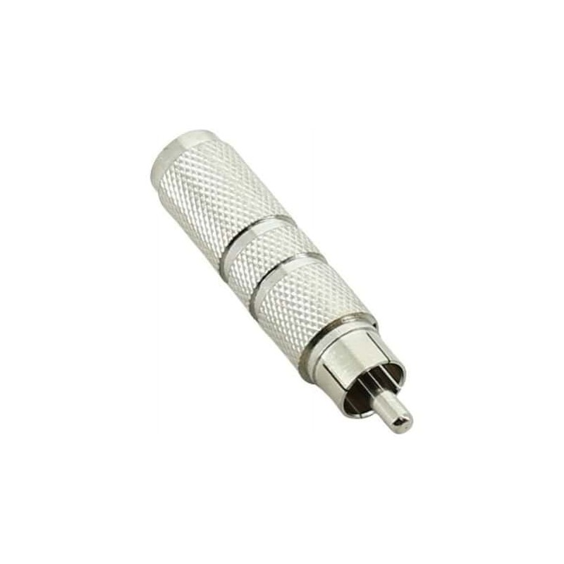 Audio Adapter - 1/4" female Mono TS to RCA male