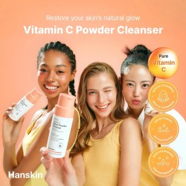 Limpiador En Polvo Hanskin Vitamin C Glow Para Iluminar 70 M