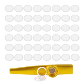 Kazoo Flute Membrane Replacement for Kazoo Flute Membrane, Kazoo Flute Membrane, Replacement Membrane for Kazoo, Kazoo Flute Membrane, Kazoo Mouth Membrane, Kazoo Accessories Pack of 100