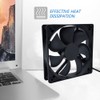 2pcs 120mm USB 5V Case Computer PC CPU Cooler Cooling