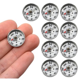 Basic Plotting Compass, Pack of 10, 0.6" Diameter (16mm) - Eisco Labs