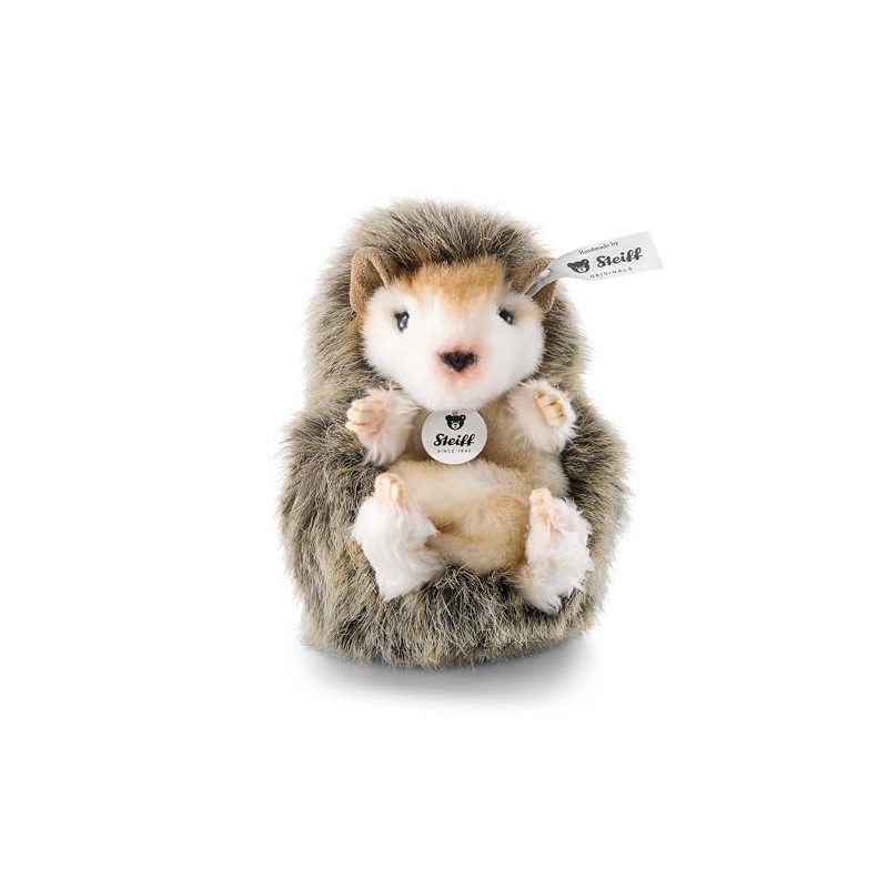 Steiff JOGGI Brown Baby Hedgehog – Cherished Heirloom Plush Toy,
