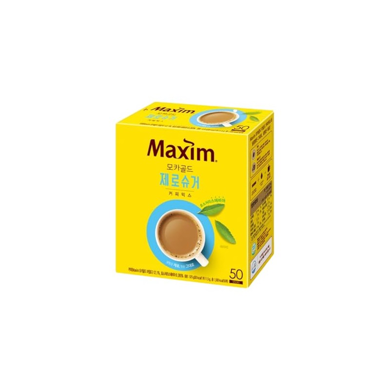 Instant Coffee Maxim Mocha Gold Zero Sugar Coffee Mix 11.5g