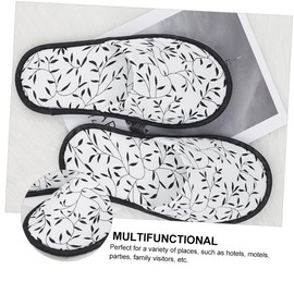 Levemolo Guest Slippers 5 Pack Non-Slip Hotel Indoor Slippers Soft Skin-Friendly for Travel