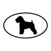 CafePress Soft Coated Wheaten Terrier Oval Sticker Oval Car Bumper