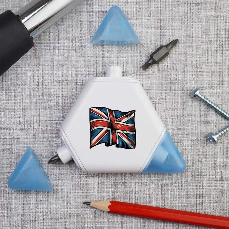 'Waving Union Jack Flag' Compact DIY Multi Tool (TI00034148)