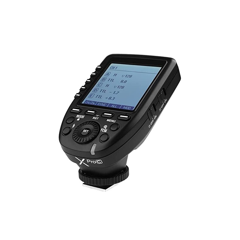 Godox Xpro-C E-TTL II 2.4G Wireless Flash Trigger with High