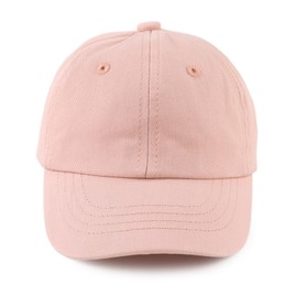 Summer Baby Boy Baseball Hat Kids Girl Hat Cotton Toddler Sun Hats for Boys 6M-10Y (US, Age, 2 Years, 4 Years, Pink)