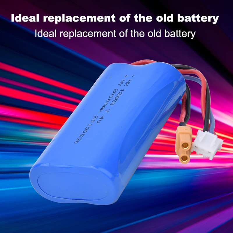 2000mAh Battery for Allmetal Excavator RC Engineering Car Accessory (1583005)(1583-005