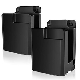 2 Pack Rifle Wall Mount,Solid ABS Wall Mount and Display, Rifle Display, Gun Safe Wall Rack