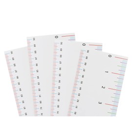 Hygloss Paper Ruler - 36" Bulk Yardsticks for Classroom, STEM, Easy-to-Read Numbers, White Cardstock, 8 Pack