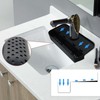 Sink Drain Basket Splash Proof Silicone Vegetable Food Strainer for