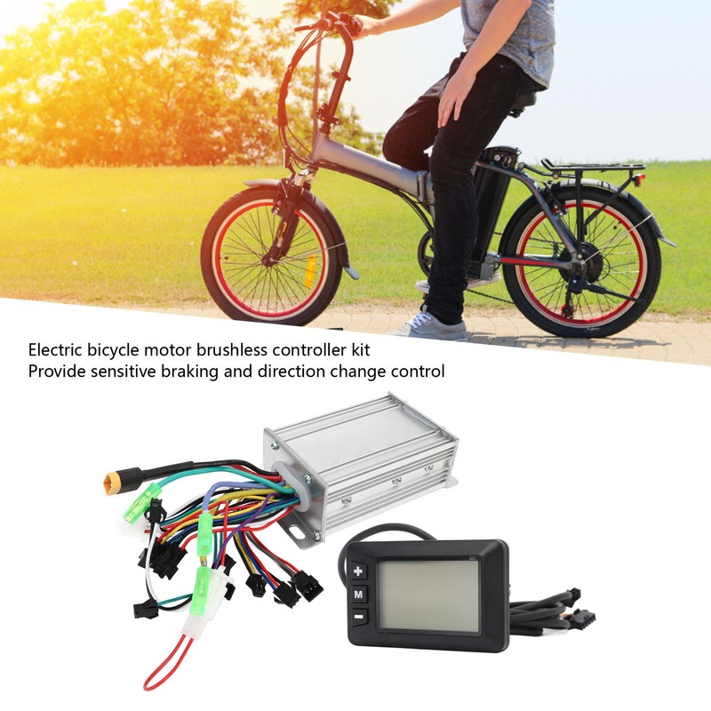 36V 48V 60V Electric Bicycle Motor Brushless Controller Kit Clear