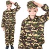 BOYS ARMY FANCY DRESS OUTFIT. CHILDS COMBAT SOLDIER COSTUME. CHILDS
