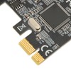 PCIe X1 RS232 Serial Adapter Card Single Port PCI Express