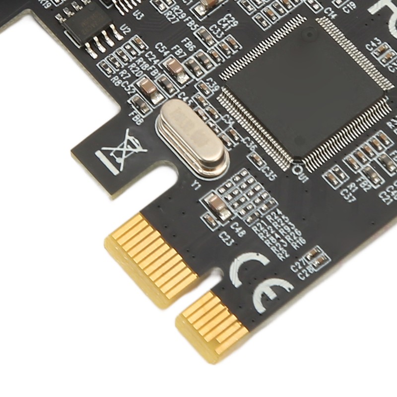 PCIe X1 RS232 Serial Adapter Card Single Port PCI Express