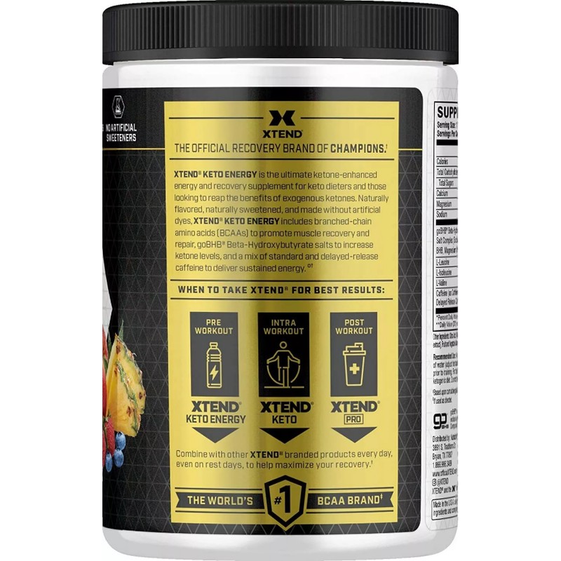 Xtend Keto Energy - The Perfect Keto & BCAA Aminos