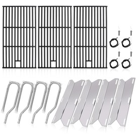Adviace Grill Replacement Parts for Jenn Air 720-0337 Grill, Grill Grates & Flame Spreader & Burner and Igniter Kit for Jenn Air Model 720-0337, Replacement for Jenn Air 720-0337 Grill Parts