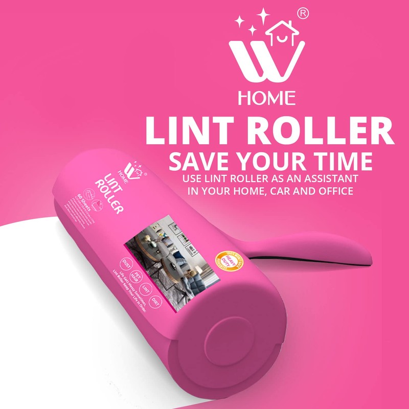 WBM Home Extra Sticky Lint Roller Refill, Lint Remover for