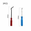 FZLANQ 3Pcs Nail Remover Tools Upholstery Nail Pullers Staple Removers