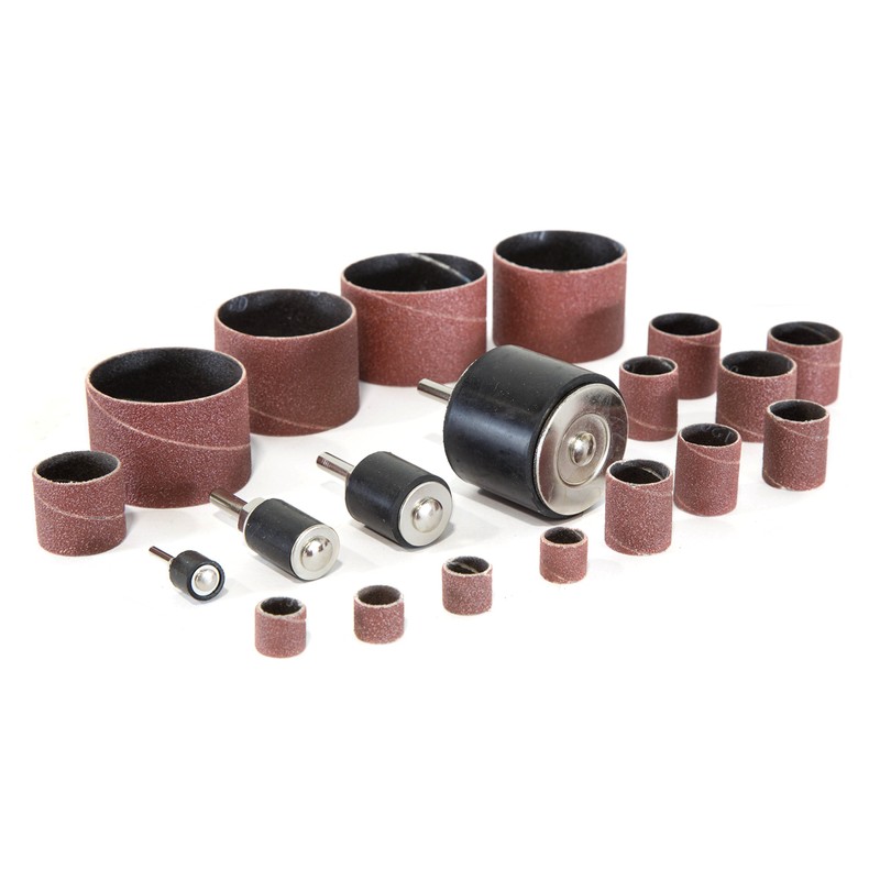 WEN DS164 20-Piece Sanding Drum Kit for Drill Presses and