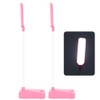 2 Sets LED Desk Lamp Pink Flexible Gooseneck Foldable Home
