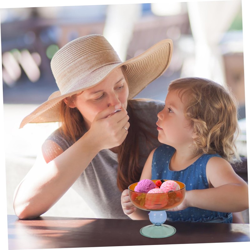 Alipis Unique Shape Multi-use Bowl Decorative Dessert Cup Ice Cup