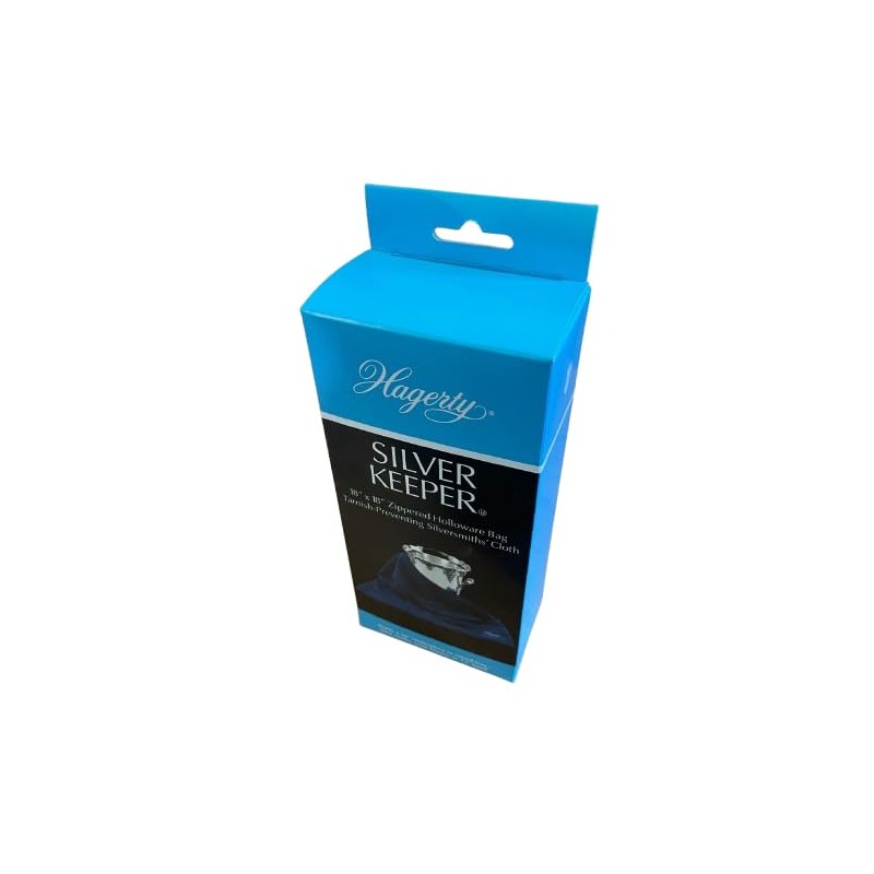 18 X 18 Zippered Silver Cloth Bag