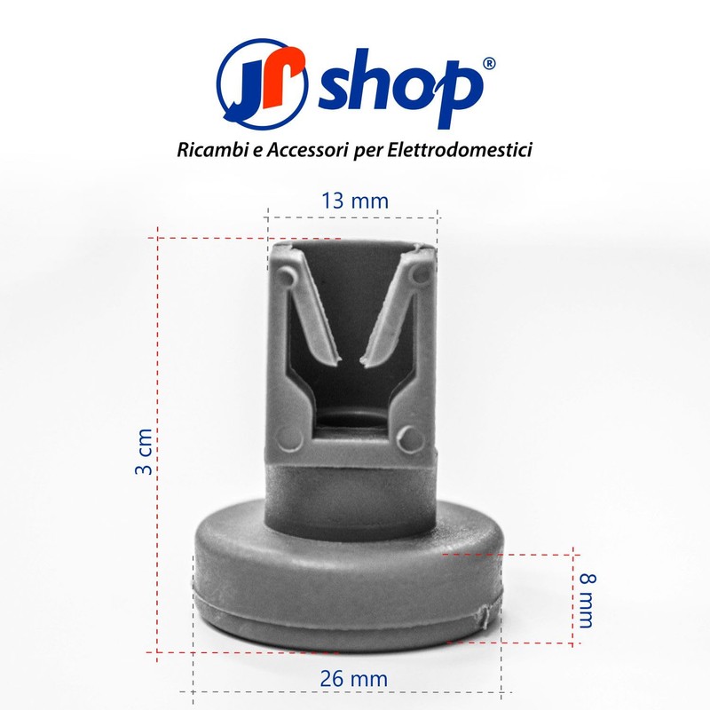 JPshop - Dishwasher Upper Basket & Lower Basket Wheels Set