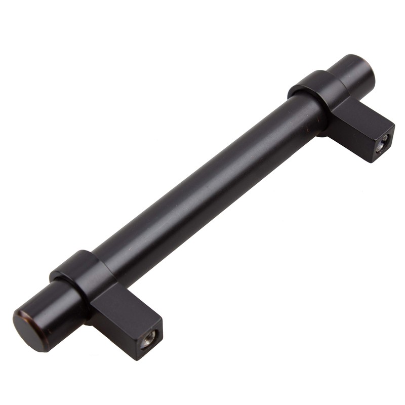 GlideRite Hardware 4006-96-ORB-1 3.75 inch CC Solid Euro Bar Pulls