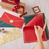 50 Pack Christmas Stationery Set with Envelopes, 8.5x11 Inches