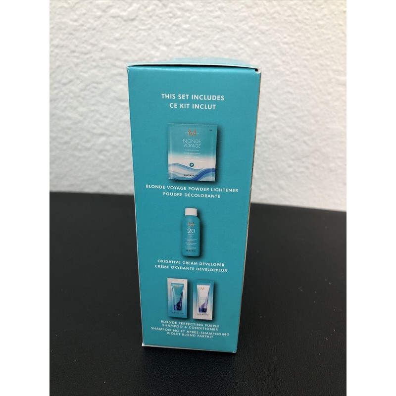 Moroccanoil Blonde Voyage Lighten & Tone Kit NEW In Box
