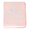 CafePress Mountain Biking Gravity Checker Mount Baby Blanket, Super Soft