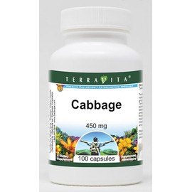 Terravita Cabbage - 450 mg (100 Capsules, ZIN: 519441)