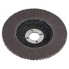 sourcing map 4 Inch Flap Disc 320 Grit Sanding Grinding
