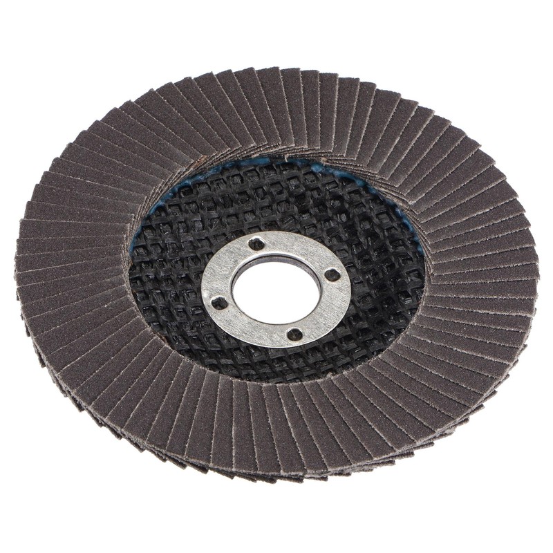 sourcing map 4 Inch Flap Disc 320 Grit Sanding Grinding