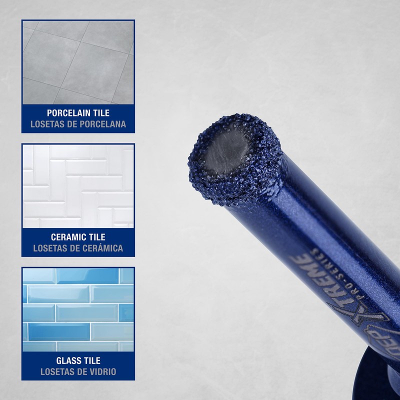 QEP Xtreme 5/16" Pro Diamond Hole Saw for Grinders (Single