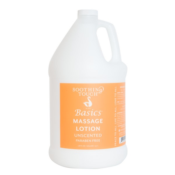 Soothing Touch Unscented Basics Massage Lotion - Gallon (128 Fluid Ounces)