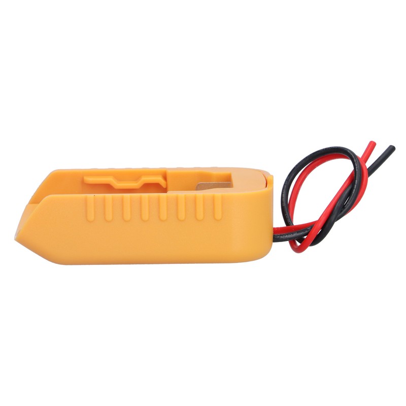 Battery Adapter Dock Power Mount Connector with 14 Gauge Wire