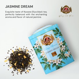 Vintage Blossoms Jasmine Dream - Black Tea - 100g Loose Leaf - Luxury Tin Caddy