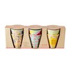 Small Melamine Mugs - Multi - Pack of 6
