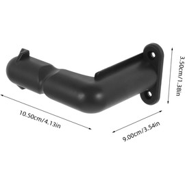 PRETYZOOM Soporte Soporte de Pared para Negro de Plástico de Vacío Aspiradora y Estable Ahorro de Espacio Adecuado para Uso Hogar