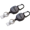 KEY-BAK Carrete para identificación, con cuerda Kevlar retráctil de 61