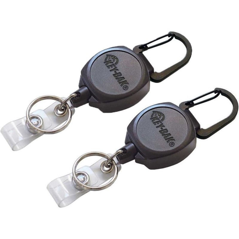 KEY-BAK Carrete para identificación, con cuerda Kevlar retráctil de 61