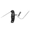 Barbecue Thermometer Double Probe Head LCD Display Easy to Store
