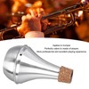 Trumpet Mute Silencer Aluminum Alloy Practice Musical Instrument Part Accessory
