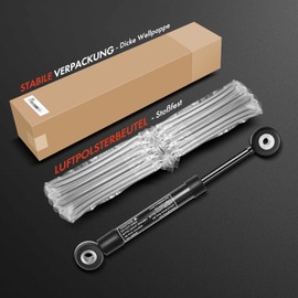 Frankberg 1 x Gas Spring Damper V-Ribbed Belt Drive Compatible with C Class / E Class / G Class / S-Class W202 W124 W463 A124 C124 S124 W126 Notchback/Coupe/Estate 1993-2000