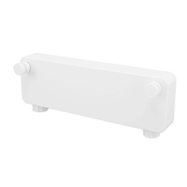 CHICIRIS Retractable Clothesline, Retractable Laundry Line Double Stainless Steel Clothes Line Retracting Wall Mount Clothes Drying Line with Lock for Indoor Outdoor, 17 Ft (White)