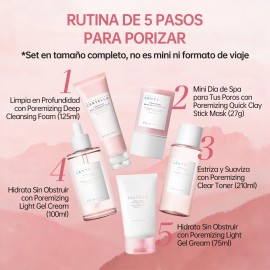 Skin1004 Kit Centella Madagascar Reductor De Poros 5 Pzs